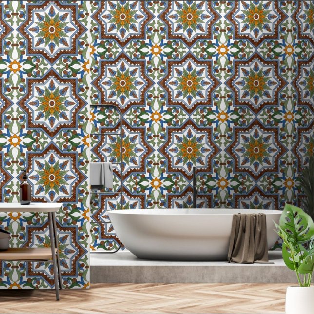 Papel Pintado Patrón mallorquín italiano (Subido por el creador)