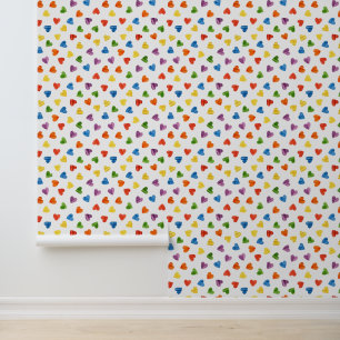 Papel Pintado Patrón moderno del orgullo gay arcoiris LGBT