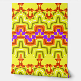 Papel Pintado Patrón multicolor vibrante "Ratti_Creative_Arts"