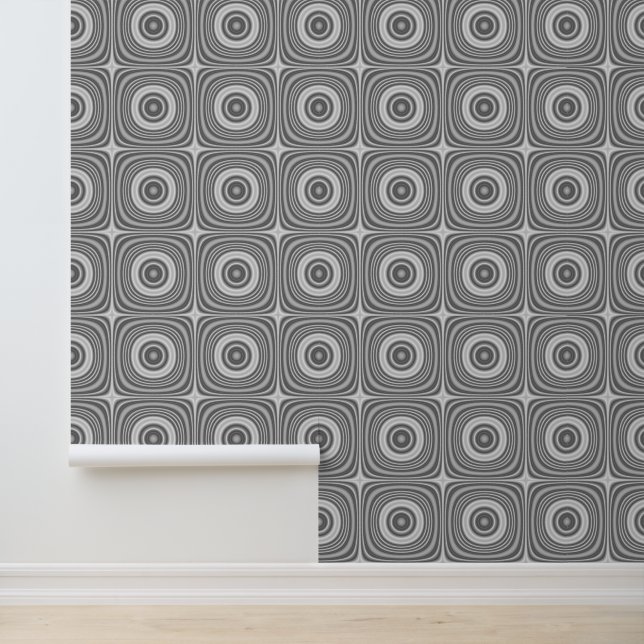Papel Pintado Patrón plateado 3-d (Solicitud)
