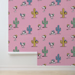Papel Pintado Patrón pop del azúcar de Spike<br><div class="desc">Echa un vistazo a este diseño super lindo con el hermano de Snoopy Spike en colores pastel divertidos.</div>