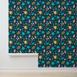 Papel Pintado Patrón repetitivo floral