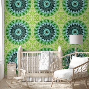 Papel Pintado Patrón sin foco de Mandala de alimentación 14