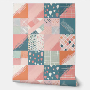 Papel Pintado Patrón sin problemas de los dibujos animados Boho