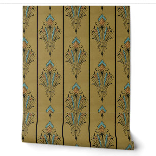Papel Pintado Patrón textil Art Nouveau Christopher dresser