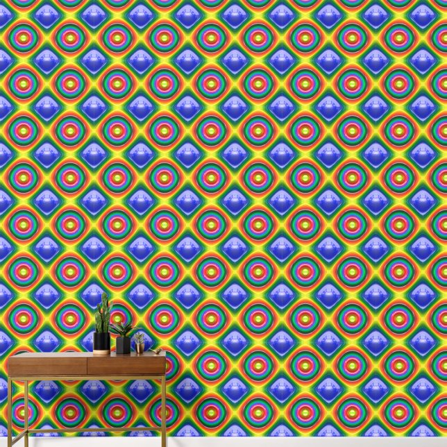 Papel Pintado Patrón texturado de vidrio (Pasillo)