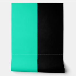 Papel Pintado Patrón Turquoise Black Vertical Big Stristris