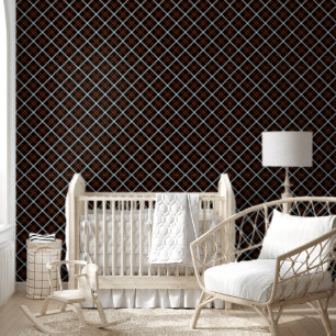 Papel Pintado Patrones de Cuadrícula de Gingham Plaid para Búfal