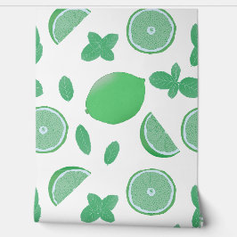 Papel Pintado Patrulla sin soldadura de cal dibujada a mano y de