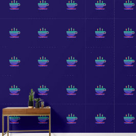 Papel Pintado Pausa de café de gradiente azul