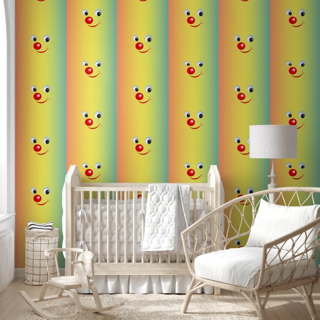 Papel Pintado Payaso sonriente (Niños)