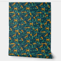 PEEL Y PALO DE AVENTURA DE TIGRE FORESTAL