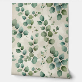 Papel Pintado Peel y Stick Eucalyptus deja botánico