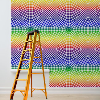Papel Pintado Pelar y pegar los controles y círculos modernos de