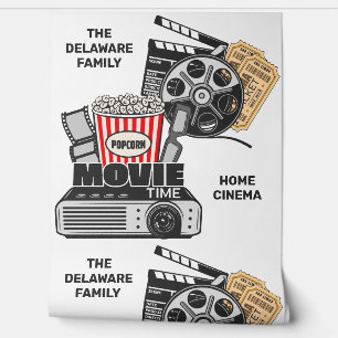 Papel Pintado Película de texto personalizado / cine