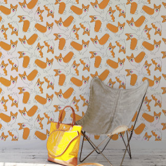 Papel Pintado Pembroke Welsh Corgis