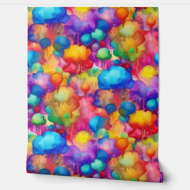 Papel Pintado Pensamientos coloridos (Desenrollar)