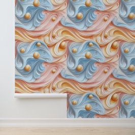 Papel Pintado Perlas en olas de serenidad