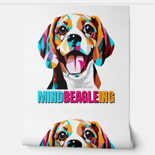 Papel Pintado Perro Beagle Mindbeagleing