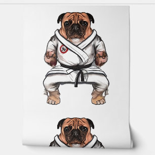 Papel Pintado perro conoce a karate