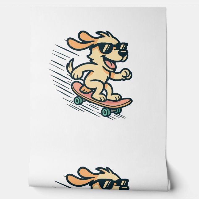Papel Pintado Perro de esquí en Google 2 (Desenrollar)