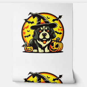 Papel Pintado Perro Halloween Lowchen