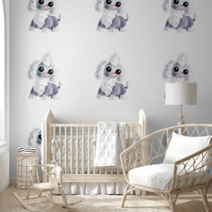 Papel Pintado Perro Mascota de bebé lindo