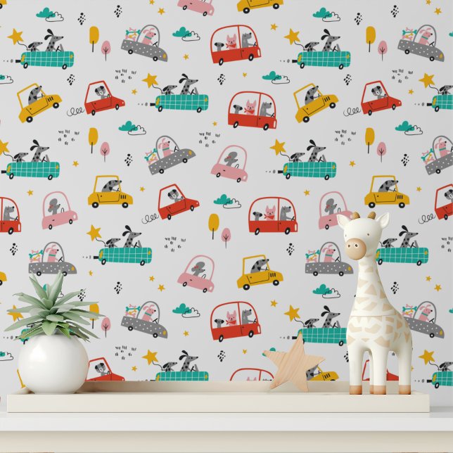 Papel Pintado Perros extraños y extravagantes, autos, moderno pa (Subido por el creador)