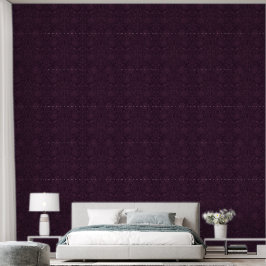 Papel pintado Persa de color malva polvoriento con