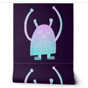 Papel Pintado Personaje de monstruo adorable para niños 