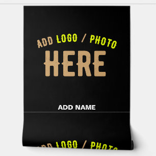 PAPEL PINTADO PERSONALIZABLE MODERNO ESTILO NEGRO VERIFICADO MAR