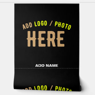 PAPEL PINTADO PERSONALIZABLE MODERNO ESTILO NEGRO VERIFICADO MAR