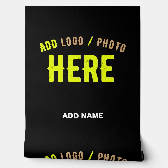 PAPEL PINTADO PERSONALIZABLE MODERNO ESTILO NEGRO VERIFICADO MAR (Desenrollar)