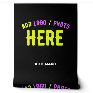 PAPEL PINTADO PERSONALIZABLE MODERNO ESTILO NEGRO VERIFICADO MAR