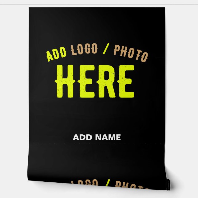 PAPEL PINTADO PERSONALIZABLE MODERNO ESTILO NEGRO VERIFICADO MAR (Desenrollar)