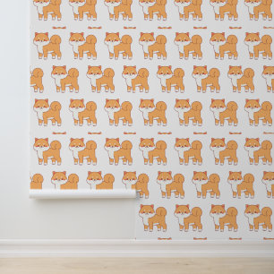 Papel Pintado personalizado shiba inu