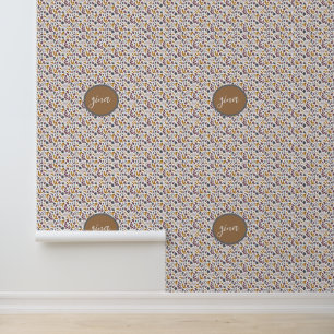 Papel Pintado Personalizar Patrón Botánico