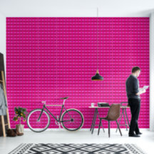 Pétalos de rosa rosado vibrante patrón floral de t