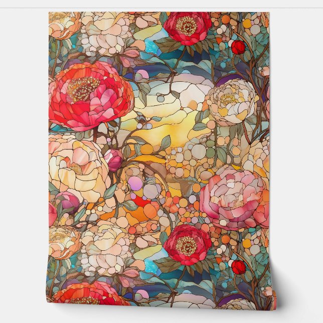 Papel Pintado Pétalos de vidrio (Desenrollar)