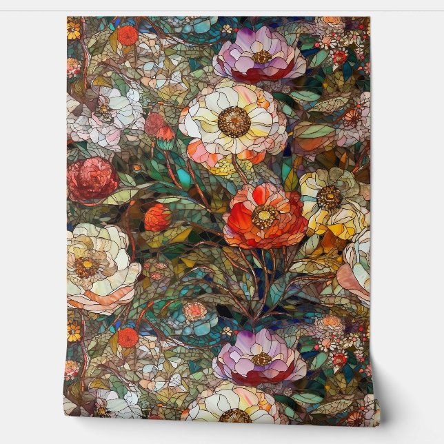 Papel Pintado Pétalos de vidrio (Desenrollar)