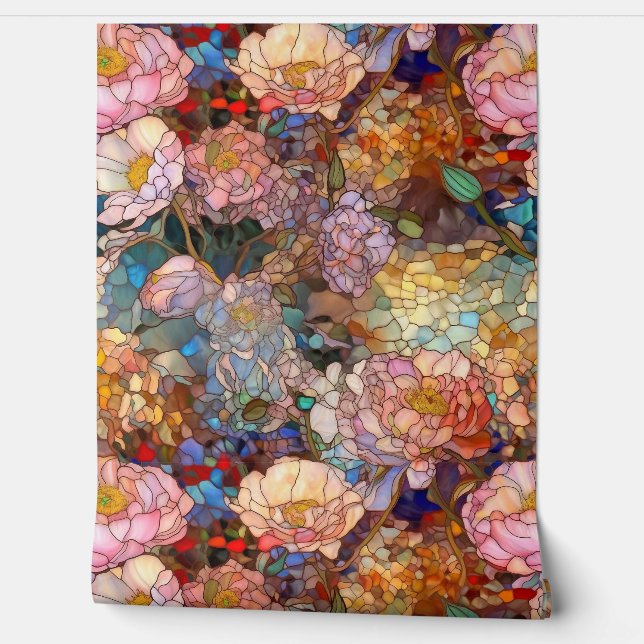 Papel Pintado Pétalos de vidrio (Desenrollar)