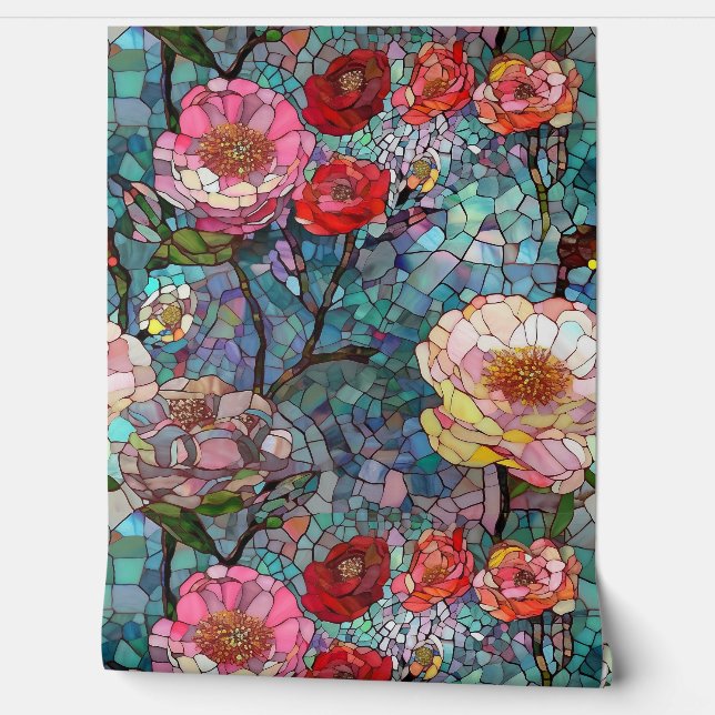 Papel Pintado Pétalos de vidrio (Desenrollar)