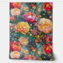 Papel Pintado Pétalos De Vidrio Botánico