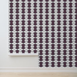 Papel Pintado Pétalos Violeta con Zarcillos