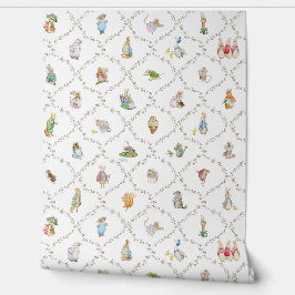 Papel Pintado Peter the Rabbit Beatrix Trellis Floral Kids BIG