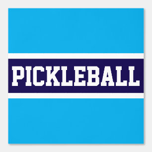Papel Pintado PICKLEBALL Atletic Naval Azure Blue White Stripes