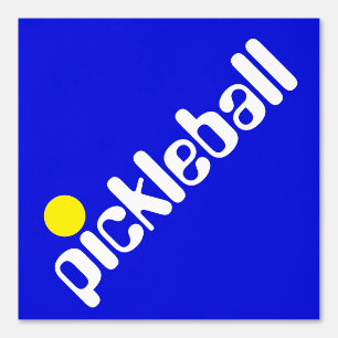 Papel Pintado PICKLEBALL Diagonal Blanco Y Amarillo En Púrpura R