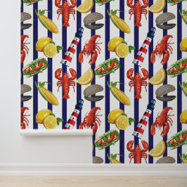 Papel Pintado Pícnic de Nueva Inglaterra