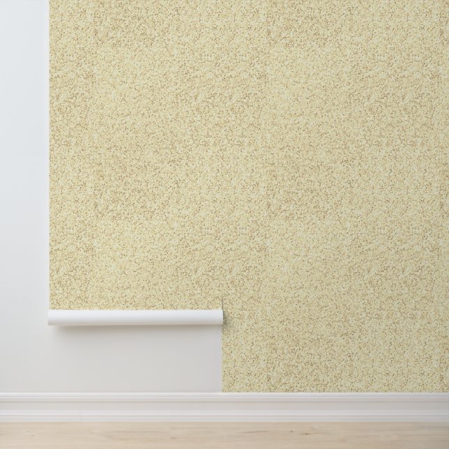 Papel Pintado Piedra de granito de rocío blanco beige (Solicitud)