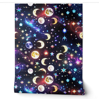 Papel pintado - Piedra Lunar Opalo Celestial Luna